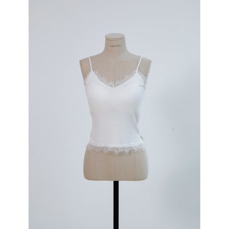 《予約販売》lacy cup in camisole/3colors_nt2684