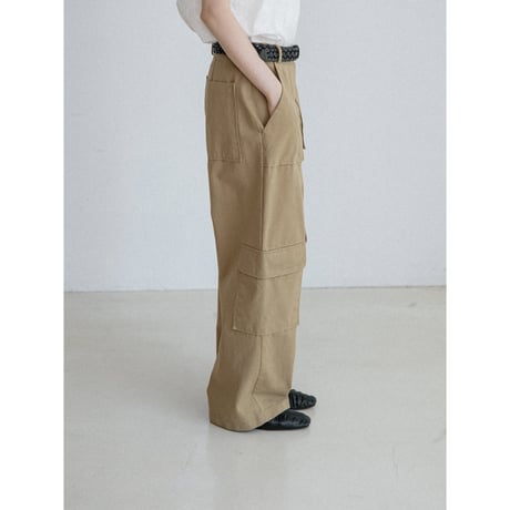 《予約販売》silhouette painter twill pants/2colors_np1321