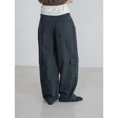 《予約販売》silhouette painter twill pants/2colors_np1321