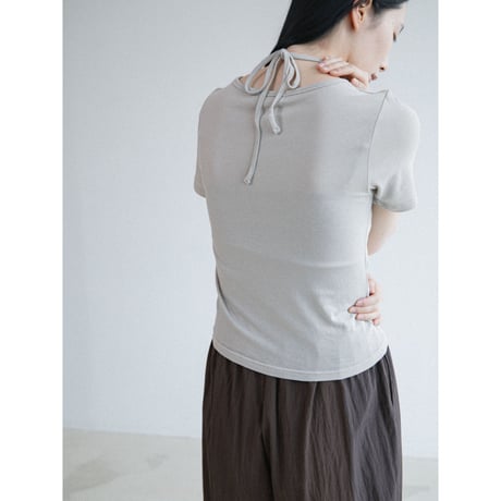 《予約販売》string décolleté tee/3colors_nt2646