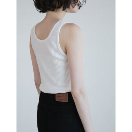 《予約販売》button fly lib tanktop/2colors_nt2615