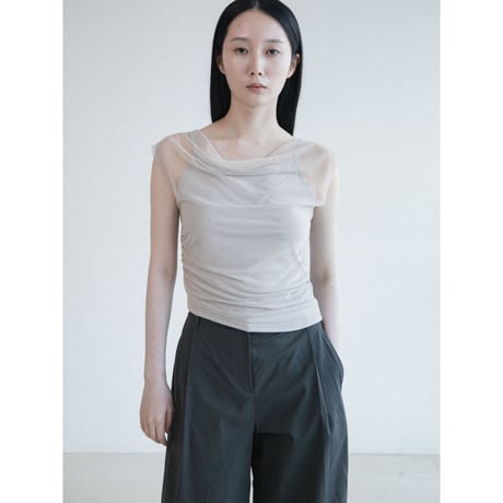 《予約販売》docking lacy tops/2colors_nt2644