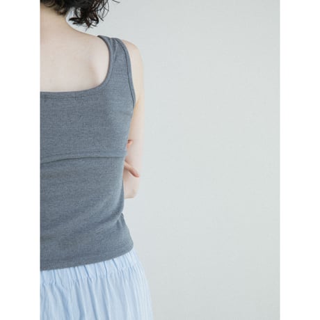 《予約販売》button lib tank top/3colors_nt2625