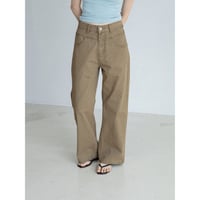 《予約販売》washing mannish cotton pants/2colors_np1298