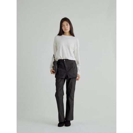 【NOKCHA original】accent simply tops/3colors_nt2697