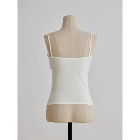 《予約販売》knit lace camisole/2colors_nt2698
