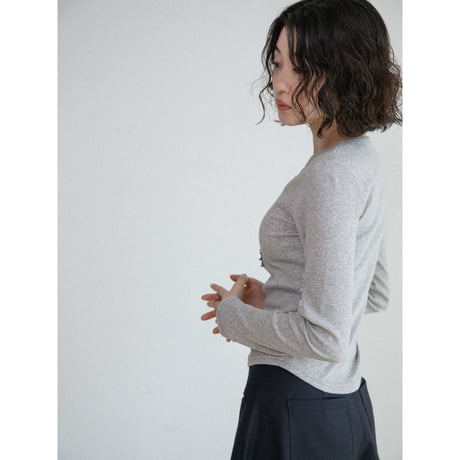 《予約販売》pleats accent lib tops/3colors_nt2690