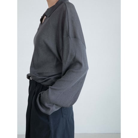 《予約販売》skipper sheer knit tops/2colors_nt2621