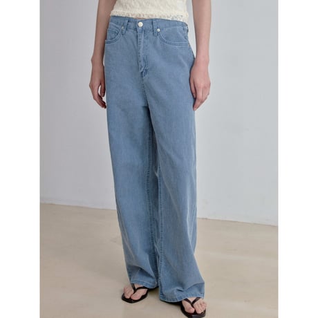 《予約販売》accent light cotton pants/2colors_np1276