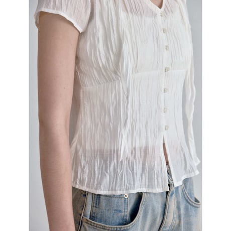 《予約販売》tie & rincl blouse/2colors_nb0396