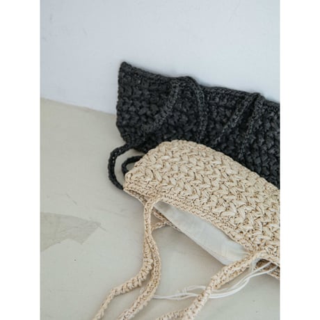 《予約販売》pouch set straw bag/2colors_na0805