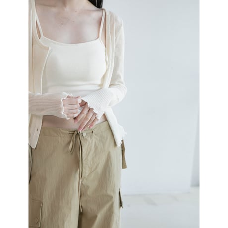 《予約販売》summer lib knit cardigan/3colors_nt2651