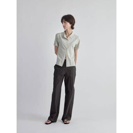 【NOKCHA original】cover stitch shirt like tops/2colors_nt2603