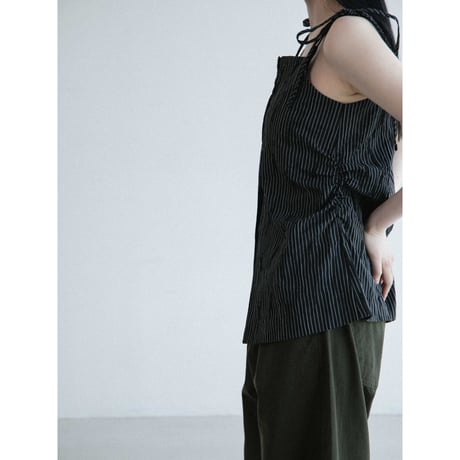 《予約販売》stripe tunic/2colors_nd0157