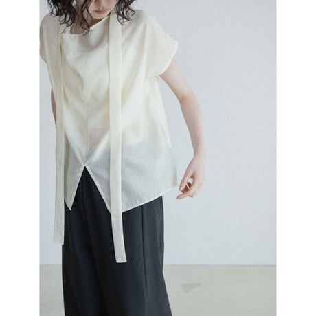 《予約販売》mulch way nuance blouse/2colors_nb0414