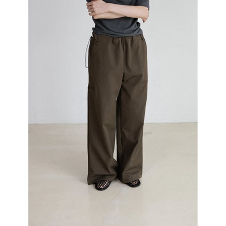 《予約販売》waist accent volume pants/2colors_np1292