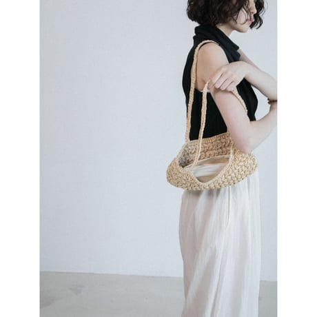 《予約販売》pouch set straw bag/2colors_na0805