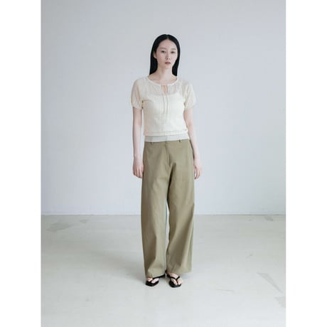 《予約販売》oval chino pants_np1313