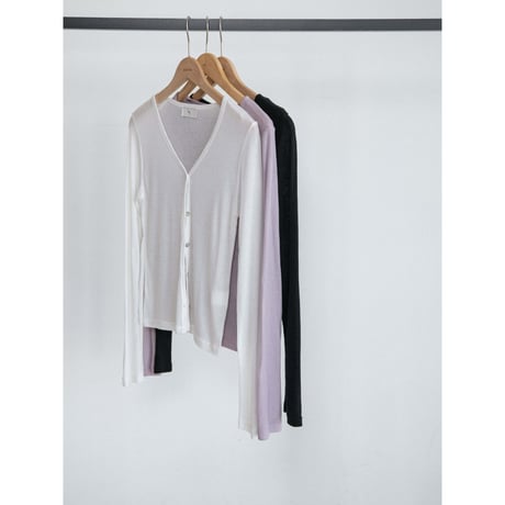 《予約販売》sheer lib cardigan/3colors_nt2664