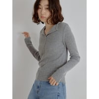 《予約販売》décolleté knit tops/2colors_nt2708