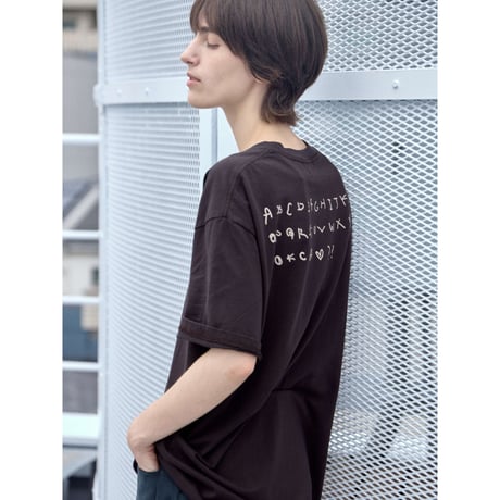 【NOKCHA × MOMO】alphabet tee/3colors(unisex)_nt2601