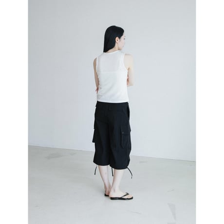 《予約販売》punching accent sleeveless/2colors_nt2641