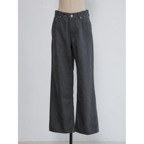 《予約販売》washed herringbone pants/2colors_np1335