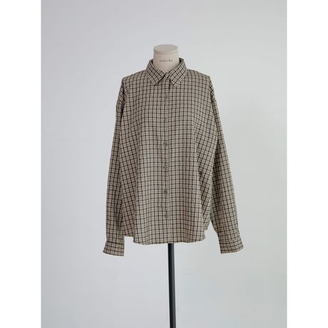 《予約販売》2way check shirt/2colors_nb0432