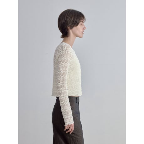 《予約販売》summer knit jacquard cardigan_nt2610