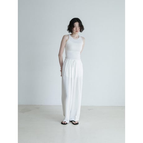 《予約販売》soft sheer tuck pants/2colors_np1291