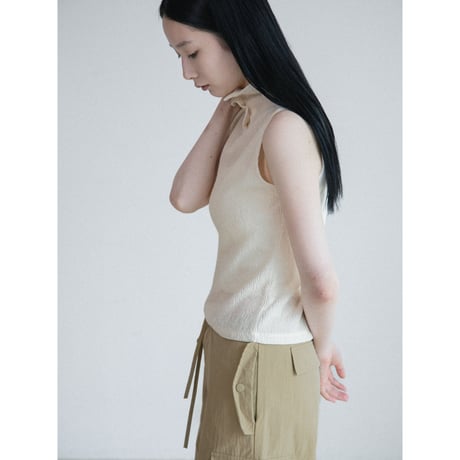 《予約販売》2way rincl high neck sleeveless/2colors_nt2645