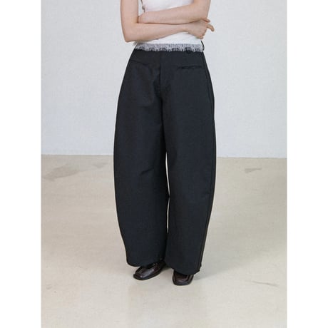 《予約販売》accent silky pants/2colors_np1332