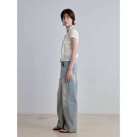 《予約販売》tie & rincl blouse/2colors_nb0396