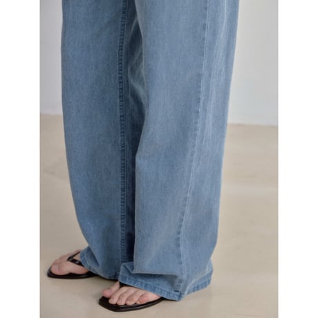 《予約販売》accent light cotton pants/2colors_np1276