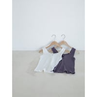 《予約販売》button fly lib tanktop/2colors_nt2615