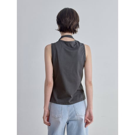 《予約販売》tie & gather sleeveless/2colors_nt2608