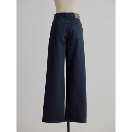 《予約販売》coating navy jeans_nj0207