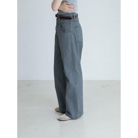 《予約販売》washing mannish cotton pants/2colors_np1298