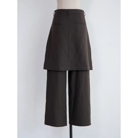《予約販売》docking skirt pants/2colors_np1291
