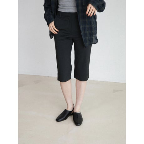 《予約販売》slit cotton biker pants/2colors_np1325