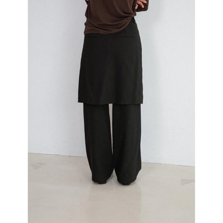 《予約販売》docking skirt pants/2colors_np1291