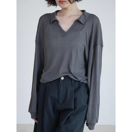 《予約販売》skipper sheer knit tops/2colors_nt2621