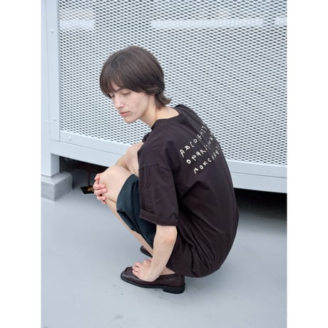 【NOKCHA × MOMO】alphabet tee/3colors(unisex)_nt2601
