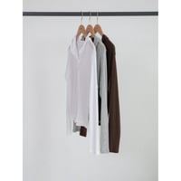 《予約販売》button fly sheer hoodie/3colors_nt2680