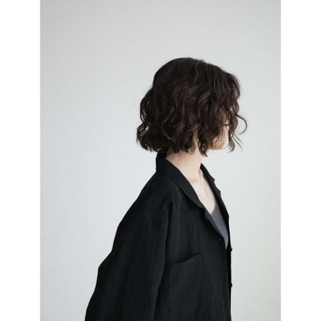 《予約販売》open collar washer shirt/3colors_nb0430