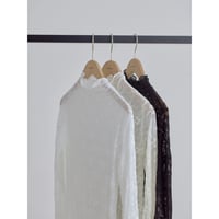 《予約販売》jacquard lacy sheer tops/3colors_nt2700