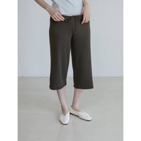 《予約販売》soft lib knit half pants/2colors_np1316