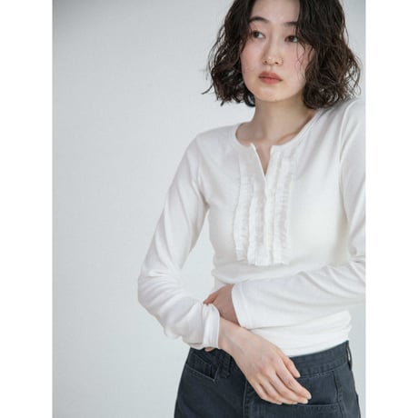 《予約販売》pleats accent lib tops/3colors_nt2690