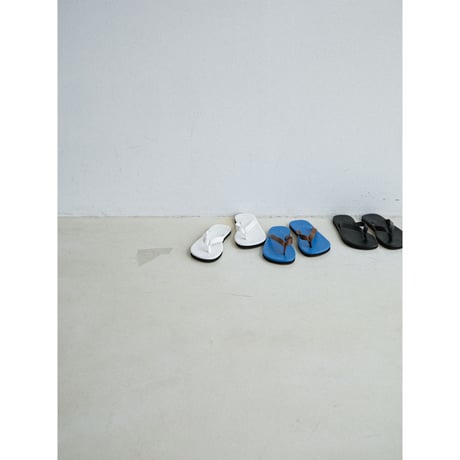 《予約販売》leather like thong sandal/3colors_na0809