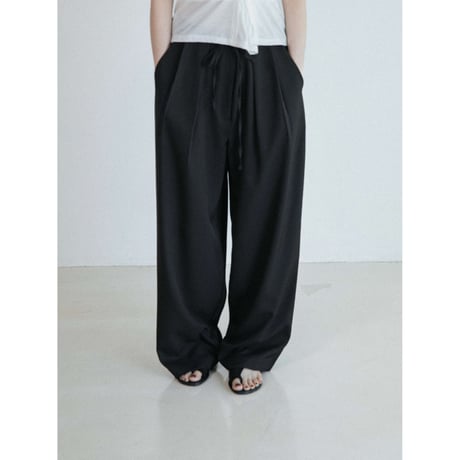 《予約販売》waist accent wide pants/2colors_np1285